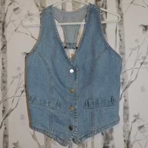Vintage 90's Jean Vest